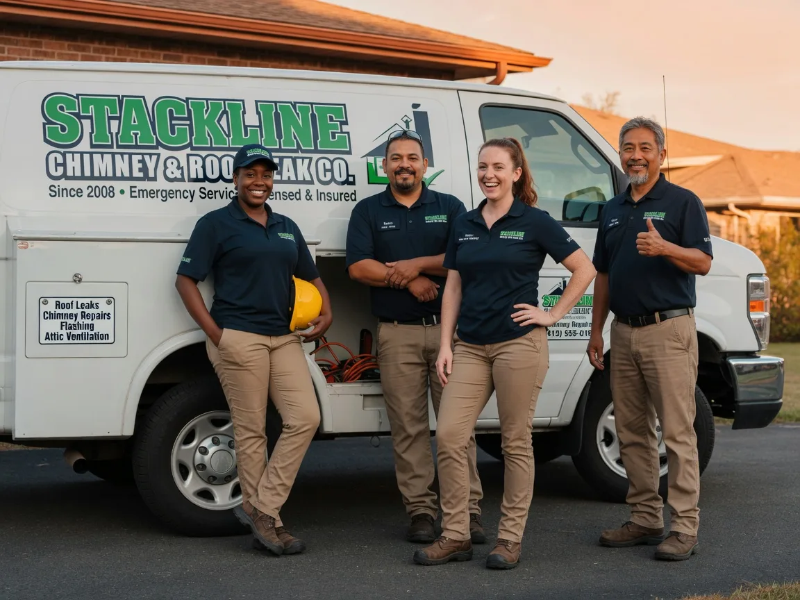 Chimney flashing repair company in Clintonville, WI